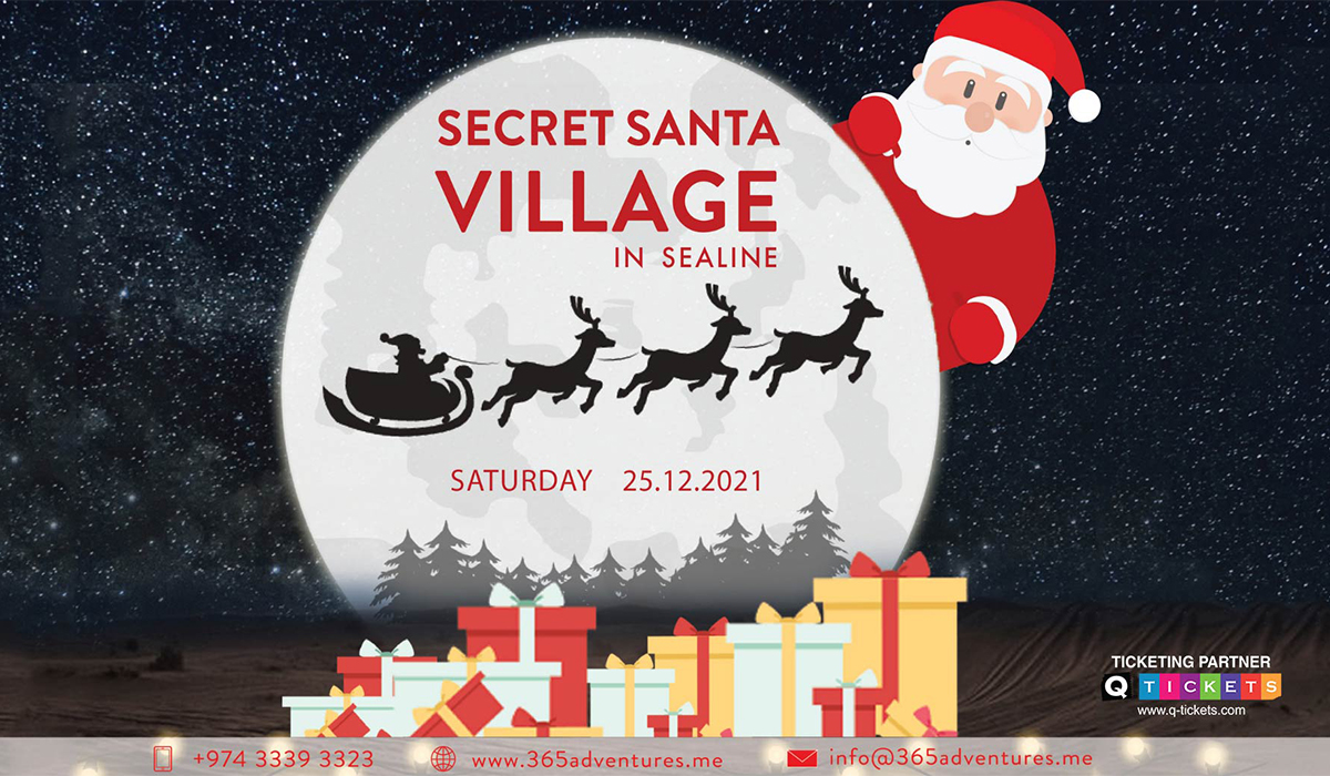 Secret Santa Village is back at Sealine this Dec 25